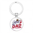 thumbnail image 3 of Fathers Day Birthday Gift For Father Dad Keychain Gifts Idea Key Ring Key Chain, 3 of 9