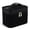 Black, variant on Large Capacity Corduroy Makeup Bag with Handle, Portable Cosmetic Travel Case Organizer for Toiletries, Skincare and Beauty Essentials