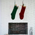 thumbnail image 2 of Dezsed Knitted Wool Home Wall Decoration Candy Bag Sock Sleeve Diamond Gift Bag Sock Hanging Decoration Christmas Sock Sleeve Large 2PC Multicolour, 2 of 3