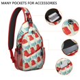 thumbnail image 4 of Sweet Treats Summer Food Pattern Sling Backpack Small Travel Backpack for Essentials Lightweight and Durable, 4 of 6