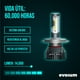thumbnail image 2 of Luces Led para Auto - EVOLUM - Modelo Ultra Luxury 14,000 lúmenes - Resistencia al Agua - Haz de luz Perfecto: Luz Blanca (H4), 2 of 10