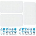 thumbnail image 1 of 3 moldes de silicona para gemas facetadas, moldes de fundición para joyería de cabujón, molde de fundición de aretes de resina blanca, 1 of 5