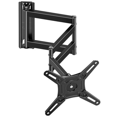 MOUNT PRO Full Motion Long Arm TV Wall Mount for Most 13-42 inch Flat Curved TVs,Tilting TV Mount with Swivels Articulating Arms Max VESA 200X200mm, 44lbs