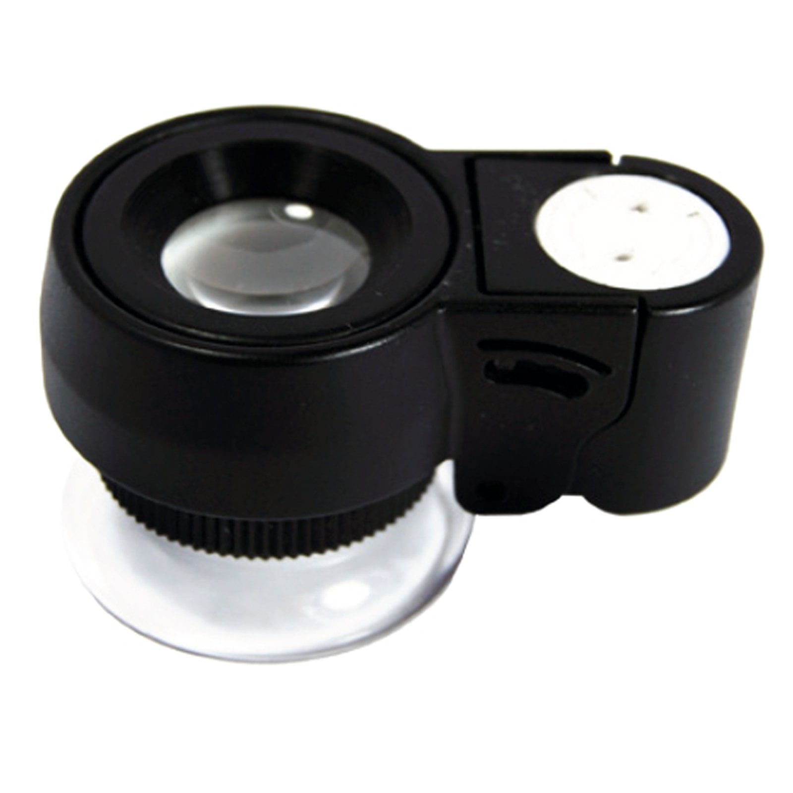 Pocket 21mm Dia 45 X Lens Light Jeweler Eye Loupe Magnifying Glass