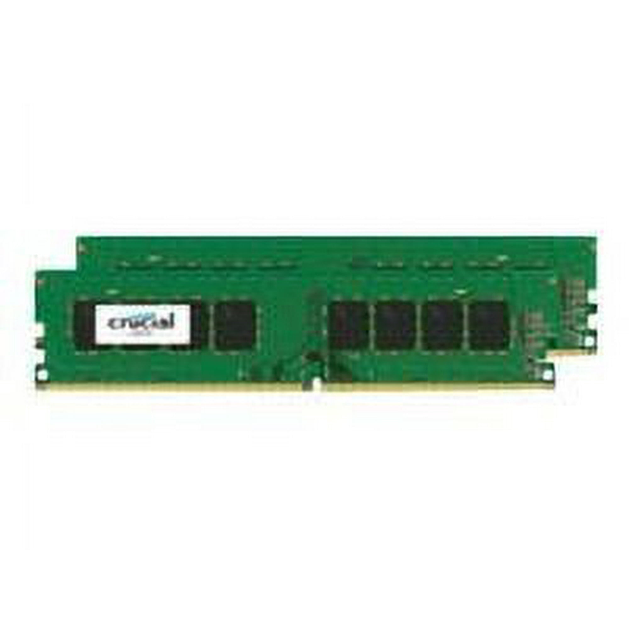 Crucial - DDR4 - kit - 8 GB: 2 x 4 GB - DIMM 288-pin - 2400 MHz