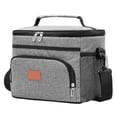 thumbnail image 1 of Bolsa de almuerzo aislada para mujeres/hombres - Bolsa más fresca congelable a prueba de fugas con correa de hombro ajustable, 1 of 5