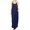 Navy Blue, variant on Women Summer Sleeveless Strap Sling Long Maxi Dress Boho V Neck Kaftan Sundress