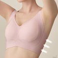 thumbnail image 4 of Timegard Plus Size Bras for Women No Underwire High Support Seamless Comfortable Everyday Bras Solid Color, 4 of 6