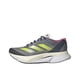 thumbnail image 1 of Zapatillas unisex Adizero Boston 11 12 blancas y negras cómodas de caña baja con placa de carbono para correr maratones, 1 of 4