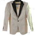 thumbnail image 2 of COOFANDY Men's Floral Party Dress Suit Blazer Notched Lapel Jacket 1 Button Tuxedo M, 2 of 4