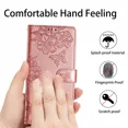 thumbnail image 3 of Phone case wallet, with card holder, cherry blossom pattern flip PU leather phone case, with magnetic buckle shock-absorbing cover, suitable for Google pixel 6A phone case, 3 of 5
