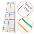 thumbnail image 3 of KAKOWELY 2pcs Transparent Finger Position Guide For Violin Beginners For Learning Scales And Finger Placement, Includes Two Decals For 4/4 Violins,6.81X"X1.77"（LxW）, 3 of 5