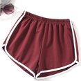 thumbnail image 2 of Dnzceghtig Pantalones cortos deportivos para mujeres y niñas, para correr, gimnasio, playa, entrenamiento informal, pantalones cortos de fitness, 2 of 5