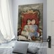 thumbnail image 3 of Graciela Rodo Boulanger Impresión Dos mujeres en una silla Impresión Foto Arte Pintura Lienzo Póster Decoración para el hogar Dormitorio Decoración moderna Pósteres Regalos 12x18 pulgadas (30x45 cm), 3 of 6