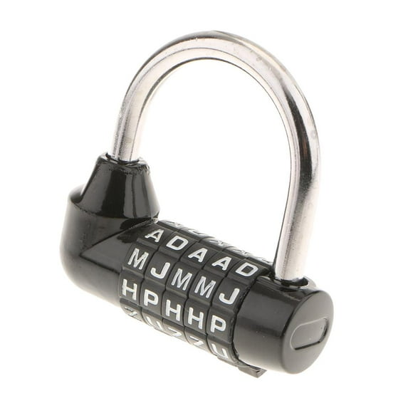 Tachiuwa Combination Padlock for Briefcase Cabinets, , Luggage - Black, as described