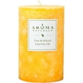 thumbnail image 1 of Aroma Naturals Lavender & Tangerine Essential Oil Scented Pillar Candle, Relaxing, 2.5 inch x 4 inch, 1 of 7
