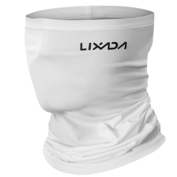 Lixada Cycling Half Face Mask Motorcycle Neck Warmer Riding Neck Gaiter Cooling Climbing Running Hiking Neck Wrap Ice Silk Dust Sunlight Protection Cycling Headgear