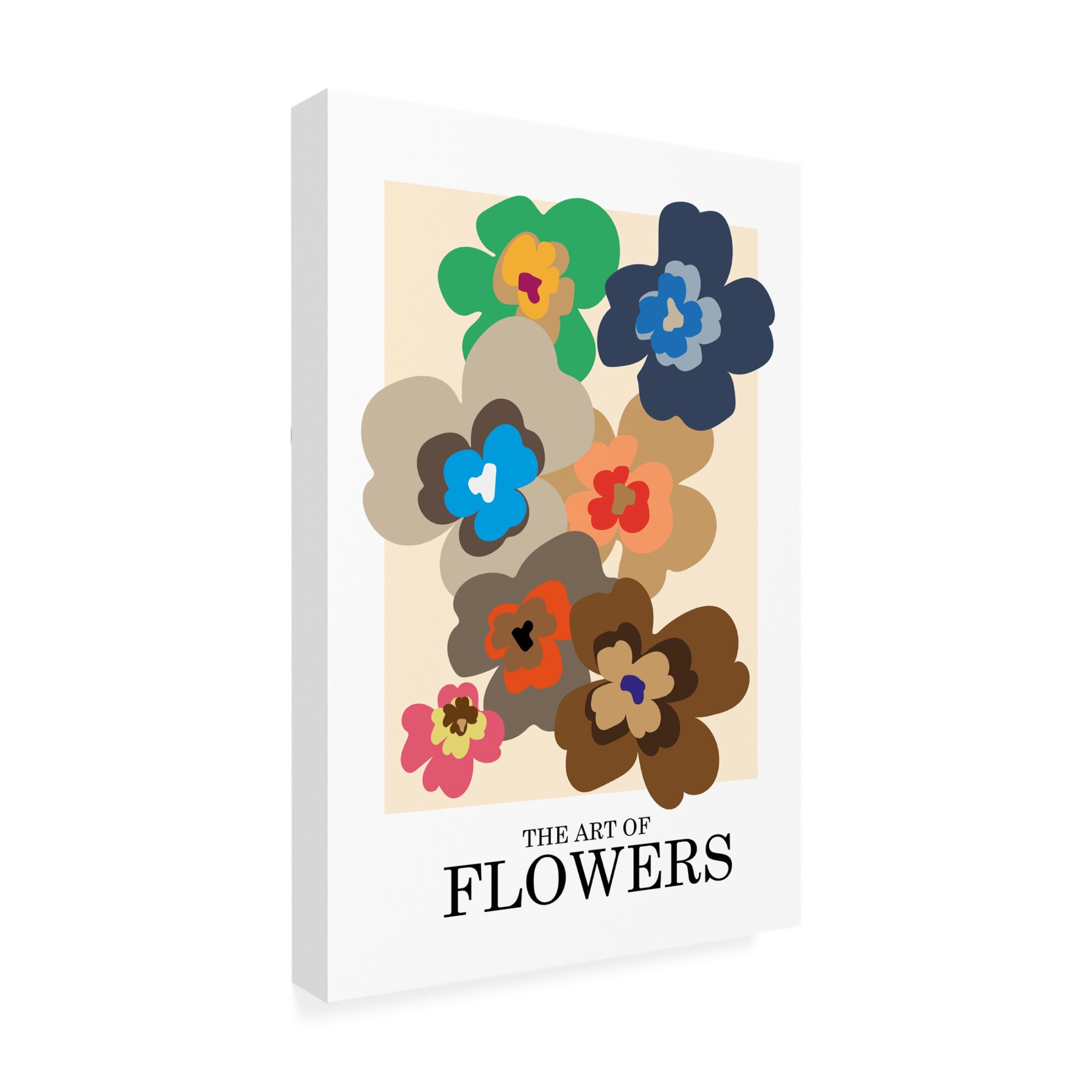 Trademark Fine Art Frances Collett The Art Of Flowers Pink Canvas Wall Art