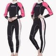 thumbnail image 2 of 3mm Neoprene Women Full Length Wetsuit With Back Zipper Diving Surfing Swimming XS/S/M/L/XL/, 2 of 10