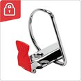 thumbnail image 3 of Cardinal 3 Ring Binder, 3 Inch FreeStand Binder with Magnetic Cover Flap, Shelf Pull and 5 Color-Coded Rings, ONE-TOUCH Easy Open Locking Slant-D Rings, Holds 650 Sheets, White, 3 of 7
