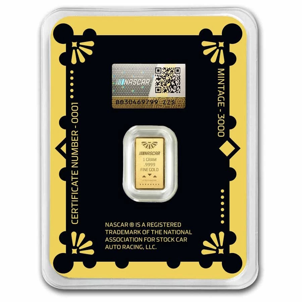 Gold Bar NASCAR Mexico International Cup 1 Gram