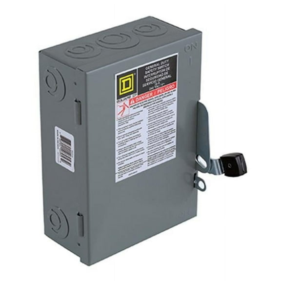 Square D D221NCP 30A General Duty Safety Switch
