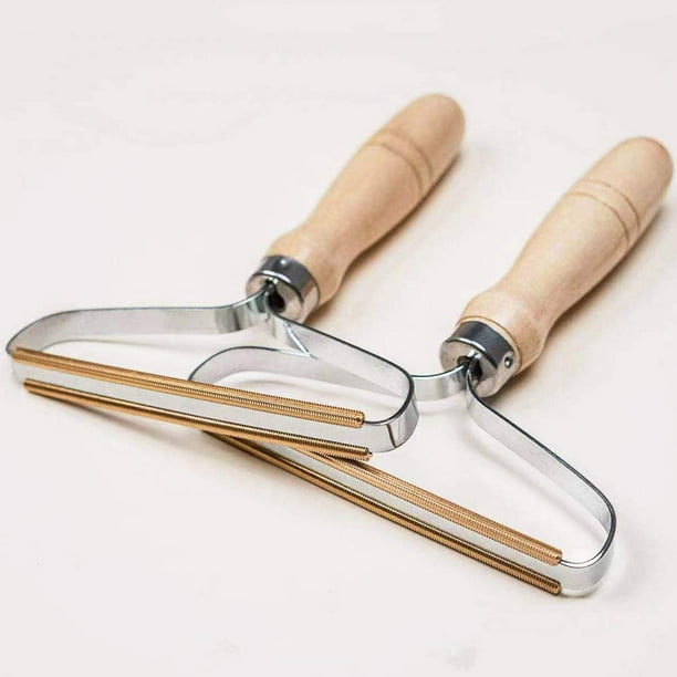 Portable Lint Remover Clothes Fuzz Shaver Reusable Double Sided