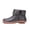 Gray, variant on Vintage Arch Support Ankle Boots for Women Low Heel Leather Sneakers Fashion Lace Up Zipper Booties Lightweight Slip On Wide Width Boots Casual Walking Short Bootie Ladies Flat Heel Booties