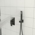 thumbnail image 6 of Kichae 10"Rain Shower Head with Handheld Shower Head Shower Hose Valve System Wall Mounted, 6 of 9