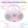 thumbnail image 3 of Reproductor de CD portátil Boombox SingingWood GC01 Macarons, 3 of 7