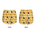 thumbnail image 5 of Lsque Funny Chicken Printed Women's Running Shorts with Liner Pockets,Elastic Quick Dry Workout Athletic Gym Yoga Shorts,Womens High Waist Shorts-XX-Large, 5 of 9