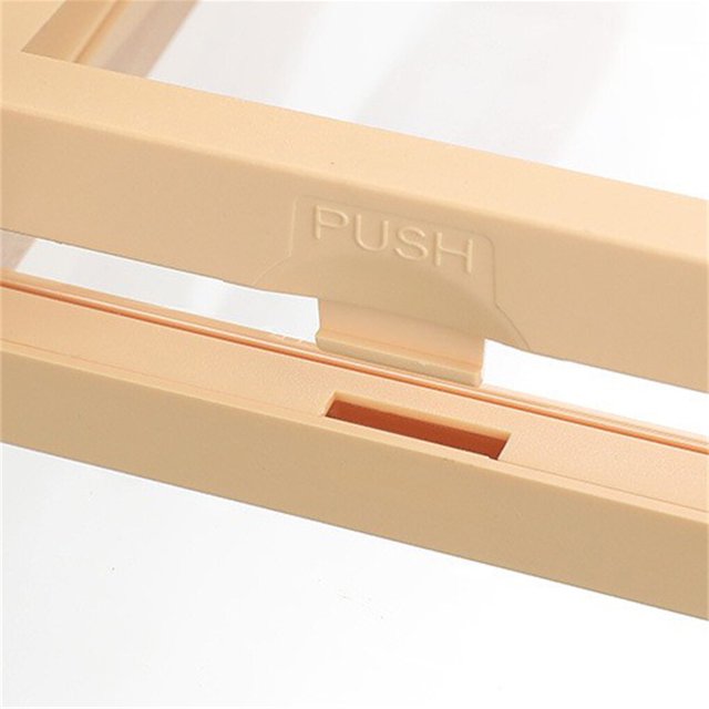 pitrice Transparent PE Film Jewelry Box Rings Necklace Storage Colorful Protect Stand Multifunctional Presentation Display Case S Yellow