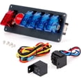 thumbnail image 2 of 12V Racing Car Ignition Switch Panel Relay Engine Start Push Button LED Toggle, 2 of 7