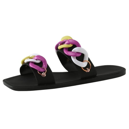 

Sandals Arch Support for Women Womens Open Toe Slides Womens Slippers With Fancy Accessories And Comfrotable Footbed Sandal Shoe
