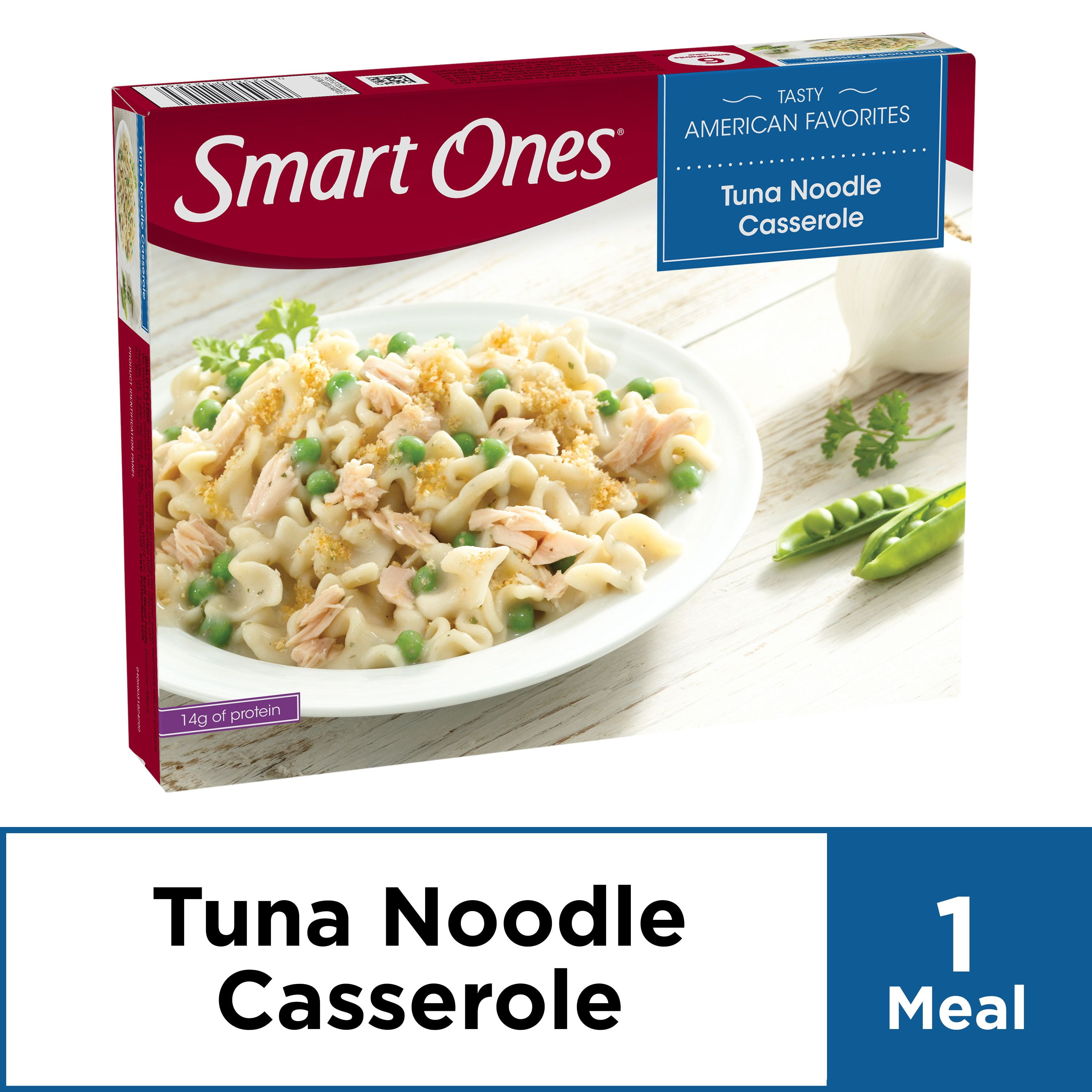 Smart Ones Tuna Noodle Casserole, Frozen Meal, 9 oz Box