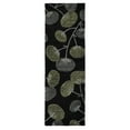 thumbnail image 2 of Kaleen Montage Blooms 8' x 10' Area Rug in Black, 2 of 2