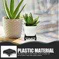 thumbnail image 2 of SHISUYAN 5pcs Plastic Square Shelf Tank Stand Vase Display Stand Fish Bowl Riser Potted Plant Bases, 2 of 9
