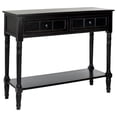 thumbnail image 5 of TiaGOC American Homes Collection Samantha Distressed/Black 2-Drawer Console Table, 5 of 7