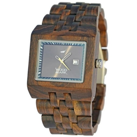 Wood Mark ZS-W017A Mens Ranier Black Sandalwood Watch