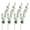 White, variant on 4 Pcs Artificial Delphinium Flower, for Vase Filler 33.46 Inch Long, Stem Fake Larkspur Flower Faux Silk Bouquet