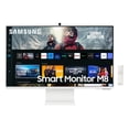 thumbnail image 1 of SAMSUNG 32 M80C UHD HDR Smart Computer Monitor Screen with Streaming TV, Slimfit Camera Included, Wireless Remote PC Access, Alexa Built-in (LS32CM801UNXZA),Warm White, 1 of 5
