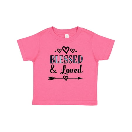 

Inktastic Blessed and Loved Gift Baby Boy or Baby Girl T-Shirt