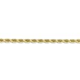 thumbnail image 3 of 10k Yellow Gold 4.5mm Rope Chain Necklace Pendant Charm, 3 of 9