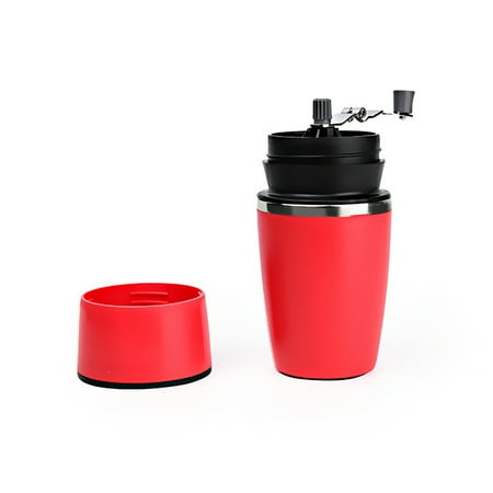 

3-in-1 Portable Coffee Maker Pour Over Hand Coffee Maker Mill Grinder for Camping Travel & Office