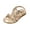 Gold, variant on Gyujnb Girl Princess Sandals Rhinestone Slingback Sandals Elastic Ankle Strap Casual Bohemian Beach Shoes,26