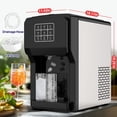 thumbnail image 5 of Advwin 3 in 1 Water Dispenser with Ice Maker Countertop, Bullet Ice, Crushed Ice, Water Cooler, 44Lbs/24H, 12 Ice Cube/6Min, Self-cleaning, 4Lbs Ice Storage, Home, Kitchen, Party, RV, 5 of 8