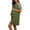 A Army Green, variant on Bovxnpu Maternity Summer Clothes,Maternity Dress for Baby Shower,Women's Summer Maternities V-Neck Dress Loose Comfortable And Casual