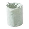 thumbnail image 2 of Yakvarog Laundry Basket Round Breathable & Lightweight Laundry Hamper, Laundry Hampers with Handle, 41L Foldable Storage Basket Suitable for Toy Dirty Clothes Storage, 2 of 6