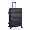 thumbnail image 2 of Protege Vacationer 24-Inch Checked Expandable Hardside Luggage With 360-Spinner Wheels and Divider Pockets, Navy, 2 of 8