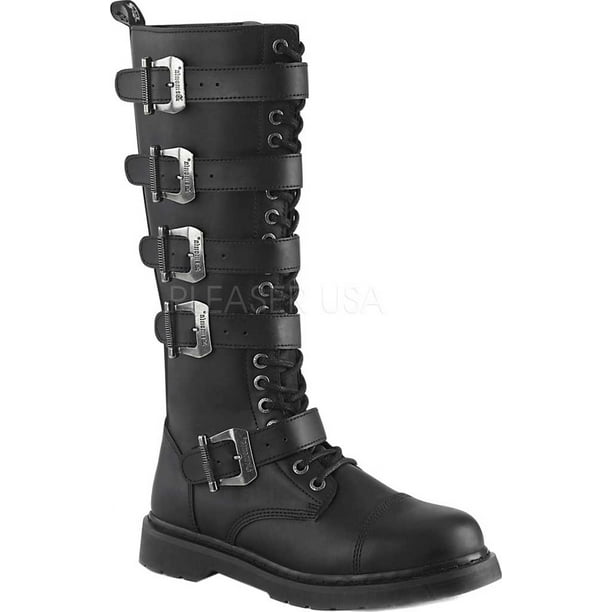 Demonia Men's Demonia Bolt 425 Knee High Combat Boot